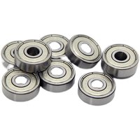 Roulements à billes miniatures à gorge profonde 15x10x8mm, haute vitesse, faible bruit, acier chromé, roues de skateboard, fournisseur OEM, usine d'origine
