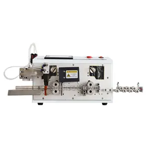 Cable range less 6 sq mm Automatic double wire stripping cutting machine