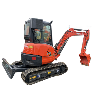 รถขุดขนาดเล็ก Kubota U35 3 ตัน มือสอง ได้รับการรับรองมาตรฐาน CE พร้อมอุปกรณ์เสริมสำหรับเจาะดิน มอเตอร์ปั๊มเกียร์-ไฮดรอลิกนำเข้า - Product Image 2