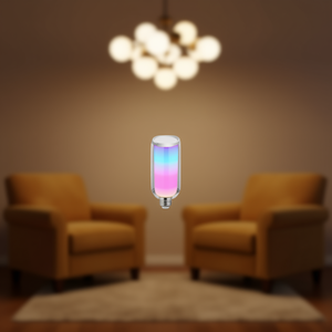 LED <b>Bulb</b> Color Changing RGB Smart Light <b>Bulb</b> Dimmable Energy Saving For Home Indoor Lighting - Product Image 3