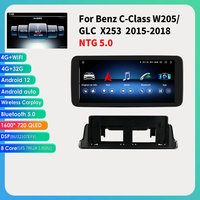 Factory Car radio10.33 pulgadas Android HD pantalla táctil GPS Carplay 4G reproductor wifi para Mercedes Benz Clase C W205 X253 2015-2018