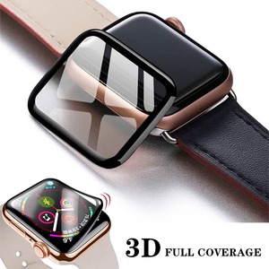 Protector de pantalla completa 3D para Apple Watch8 7 6 <span class=keywords><strong>SE</strong></span> 5 4 45 41 40 <span class=keywords><strong>44</strong></span> 49mm, película de cerámica PMMA curvada Flexible para iwatch 3 2 1 38 42mm - Product Image 2