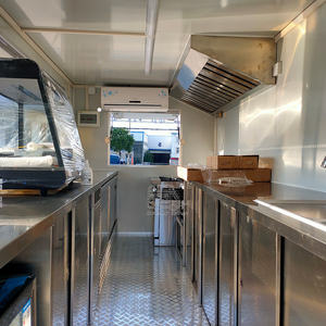 Remolque De Comida Food Track Concession Stand Restaurant Trailer Shawarma Pizza Food Truck with Full Kitchen Equipment - Product Image 2
