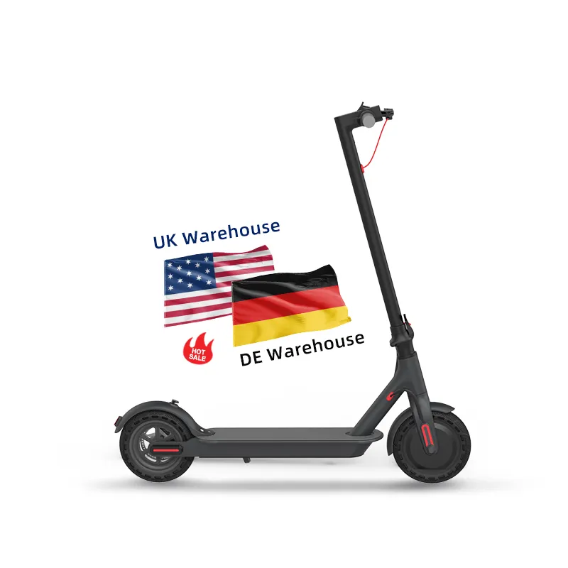 Uk Eu Duitsland Magazijn 8.5Inch 350W E Scooter Europese Vouwen Snelle Elektrische Scooters Voor Volwassen Drop Shipping