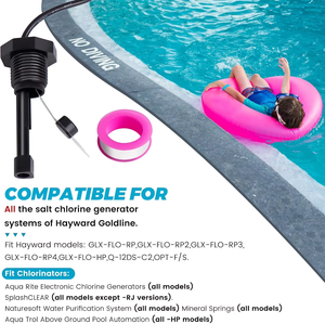 Bộ lắp ráp mà không có TEE cho muối Clo Máy phát điện thay thế Cảm biến lưu lượng tương thích chuyển đổi dòng chảy - Product Image 6