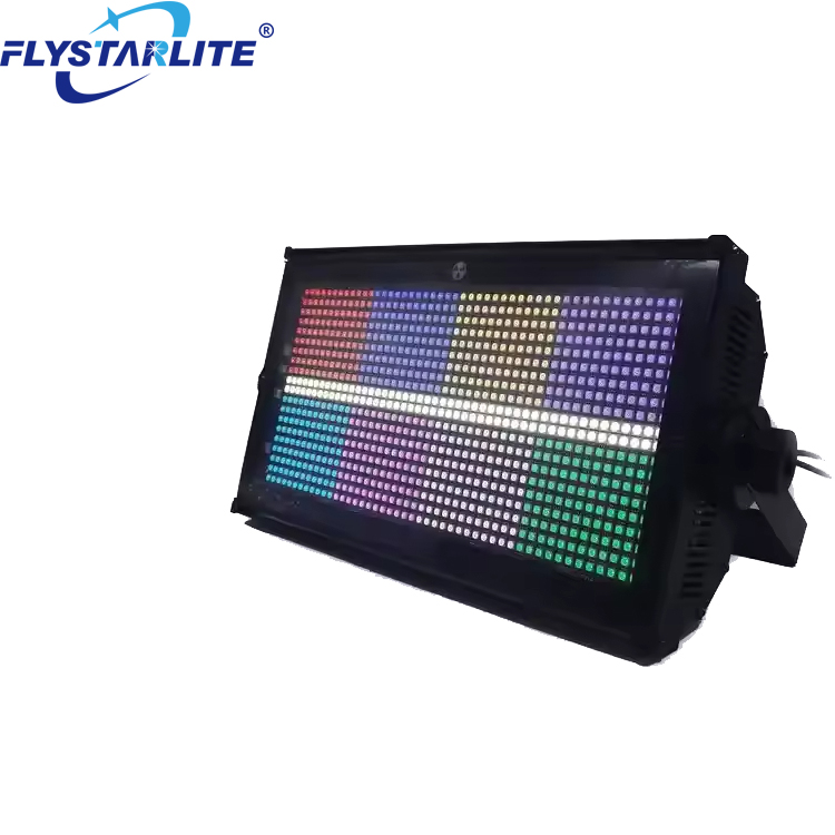 New Stage Strobe Light with 864pcs RGB Leds & 96x3w White