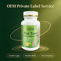Comprimés OEM Flat Tumy Garcinia Cambogia, Complément Alimentaire Végétal pour le Bien-être Corporel