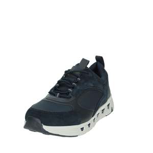 Sneakers da Uomo Geox U46HRA 0FU22 in Tela Blu, Scarpe Trendy - Product Image 6
