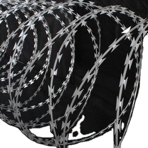 Vente directe usine : Fil barbelé <span class=keywords><strong>concertina</strong></span> anti-escalade à lames rasoir, galvanisé à chaud - Product Image 5