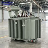 Transformator Daya Berpendingin Minyak 315 400 500 KVA 33KV 35KV Gulungan Tembaga Luar Ruangan S13 Low Loss ANSI IEEE CE IEC Harga Grosir
