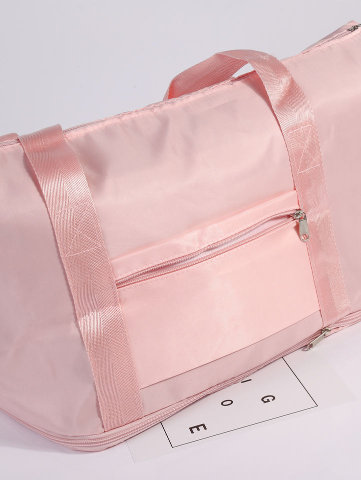 Large Capacity Folding Travel Bag Dry Wet Separation Diaper Tote Sports ...
