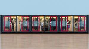 Contenedor Oficina <span class=keywords><strong>de</strong></span> 20 y 40 pies, Casa Prefabricada, Oficina Modular, Caseta <span class=keywords><strong>de</strong></span> Trabajo Exterior, Alquiler <span class=keywords><strong>de</strong></span> Espacio Compartido, Casa Contenedor SpacePod - Product Image 1