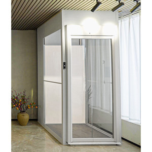 Ascensor para Casa o Villa, Uso Interior, Elevador Doméstico Pequeño, Diseño Simple, Hidráulico, Multinivel, Revestimiento de <span class=keywords><strong>Vinilo</strong></span> - Product Image 5