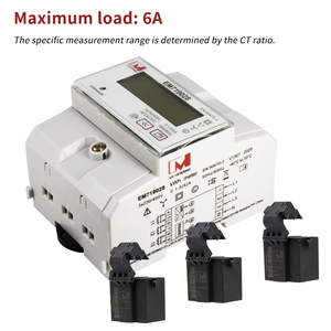 Contatore di Energia Trifase con CT Rs485 Modbus RTU per Stazione di Ricarica EV Bilanciamento di Potenza - Product Image 5