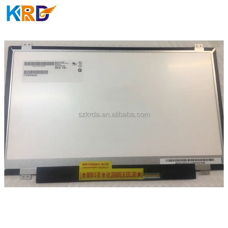 Grosir Panel LED 14.0 B140XTN02. E Layar Display LCD Notebook untuk Lenovo E470 M40-70 E40 Suku Cadang Laptop