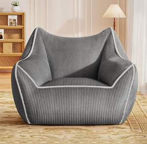 <span class=keywords><strong>Canapé</strong></span> pouf carré surdimensionné confortable en gros avec rembourrage en éponge, design moderne pour appartement, chambre à coucher, salon - Product Image 1