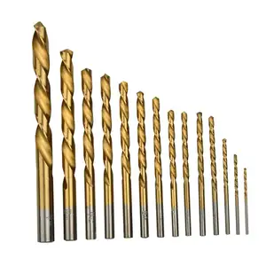 High Quality Roll Forged Straight Shank Hss Twist Drill Bits For Metal Wood Drilling