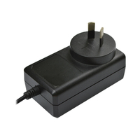 Adaptador de Corriente de Pared de 36W 12V 3A CA a CC, con Enchufe para EE. UU., Reino Unido, UE, Australia, Certificación DOE VI, CE, FCC, para LED, CCTV, POS, Fabricante OEM