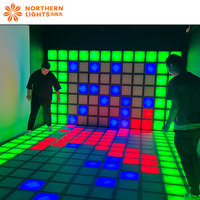 Super Grid Game : Nouvelle Décoration de Salle de Jeu Interactive LED la Plus Vendue, Jeu Actif avec Éclairage RGB, Induction, Indice de Protection IP65/IP67