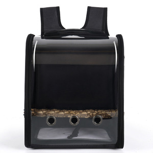 Cage de perroquet grand sac à dos pour animaux de compagnie à la main boîte de transport d'oiseaux Cage de perroquet sac à main taille grandes <span class=keywords><strong>Cages</strong></span> de perroquets - Product Image 5