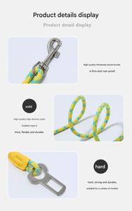 Vật nuôi xe dây xích an toàn với nhiều màu sắc tùy chọn bền Dây chất liệu và an toàn Carabiner an toàn lái xe vật nuôi xe dây xích an toàn - Product Image 5