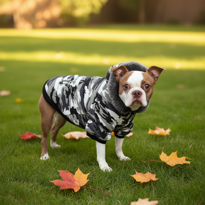 Abrigo Parka para Mascotas DB Fashion, Talla Extra Pequeña, Diseño con Estampado Animal, Estilo Clásico, Abrigo para Perro para Todas las Estaciones, Prenda Transpirable de Algodón - Product Image 2