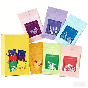 Ambientador de Bolsillo para Auto, 10 Tabletas con Aroma a Aceites Esenciales, Aroma a Aire Fresco - Product Image 2
