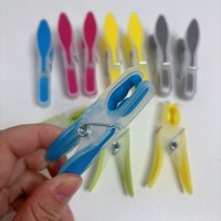 Pinces à linge en plastique colorées robustes pour l'extérieur, pinces à linge robustes, pinces à linge, pinces à linge pour ligne de séchage