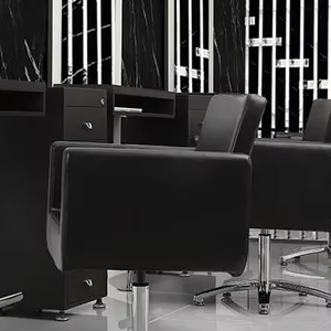 Mobili <span class=keywords><strong>salone</strong></span> <span class=keywords><strong>poltrone</strong></span> portatili stile sedia sedie parrucchiere con poggiapiedi - Product Image 1