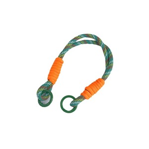 New thủ công hình học hình dạng nylon dây đeo đầy màu sắc kim loại Khóa chống mất bện điện thoại di động quyến rũ unisex Keyring dây buộc - Product Image 5