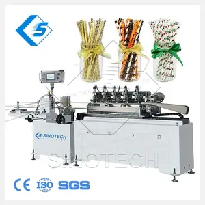 Fully automatic Paper straw making machine rice Biodegradable Paper Made Drinking Straw Making Machine price for Drinks