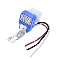 AS-10 Auto en fotocélula Interruptor de sensor de control de luz de calle Universal 12V AC/DC 110V/220V 10A Componente electrónico universal