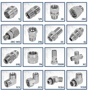 Precio de fábrica Hueco hidráulico Banjo Perno Tornillo Cabeza hexagonal Accesorios de manguera hidráulica 700M Tornillo hueco hidráulico con orificio - Product Image 3
