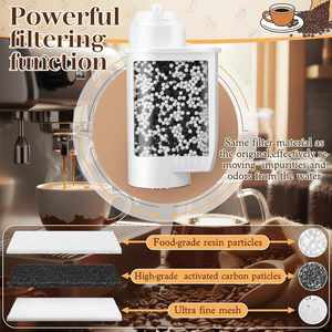 <b>Coffee</b> Machine Water <b>Filter</b> Compatible with TCZ7003 Espressor <b>Coffee</b> Maker <b>Filter</b> System - Product Image 3