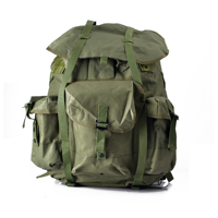 Sac à dos classique ALICE National à cadre externe 45L, étanche, antivol, avec fermeture éclair, en polyester