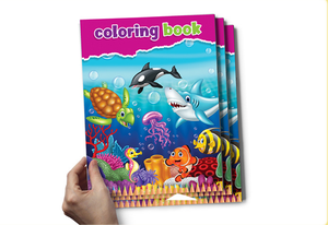 สมุดระบายสีสำหรับเด็กวัยหัดเดินสำหรับเด็กหนังสือวาดภาพการเรียนรู้สมุดงาน - Product Image 3