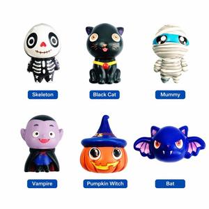 Giocattolo Squishy di Halloween da 8 cm all'ingrosso, in schiuma PU a lento ritorno, antistress, a forma di zucca, fantasma, pipistrello, per bambini e <span class=keywords><strong>adulti</strong></span>, OEM - Product Image 1