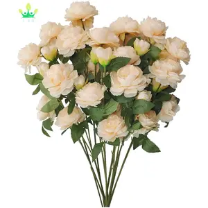 Hoa Giả Hoa Mẫu Đơn LụA Hoa Mẫu Đơn Hoa Hồng Nở Cho Cô Dâu Đám Cưới Tại Nhà Tiệc Tùng Trang Trí Cắm Hoa
