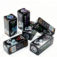Boîte à flacon holographique personnalisée avec plateau en plastique pour le stockage et l'emballage de flacons de sérum peptidique de 3 ml pour les soins de la peau