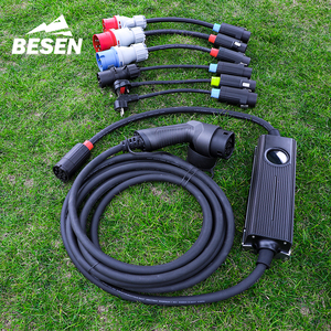 Besen 16kW แท่นชาร์จ EV แบบพกพา<span class=keywords><strong>22KW</strong></span> พร้อมตัวเลือกปลั๊กเสียบ Schuko UK - Product Image 3