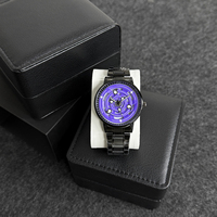 Montre pour homme 2026 Fire Shadow Six Gouyu Reincarnation Eye 360 °   Montre à quartz à cadran rotatif, vente en gros disponible