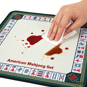 <span class=keywords><strong>Tapis</strong></span> de Mahjong Américain Personnalisable Antidérapant, Réduction du Bruit, Imperméable, en Caoutchouc, pour la Maison, les Voyages, les Fêtes, OEM, ODM, Vente en Gros - Product Image 5