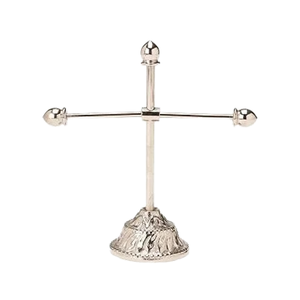 Élégant porte-bijoux en argent boucles d'oreilles goujon présentoir tour de bijoux organisateur support bijoux Table affichage en gros et - Product Image 1