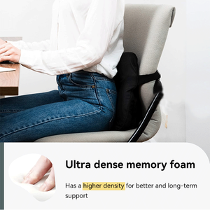 핫 세일 자동차 의자 사무실 소파 다시 cashions 메모리 폼 요추 쿠션 허리 통증 - Product Image 3