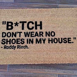 <b>Stencil</b> UV Printed Natural Coconut Husk Fiber Outdoor Coir Coco Coconut Floor Mats - Product Image 4