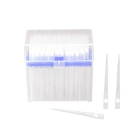 Embouts de pipette stériles universels jetables pour laboratoire, en rack, 20 µl, 200 µl