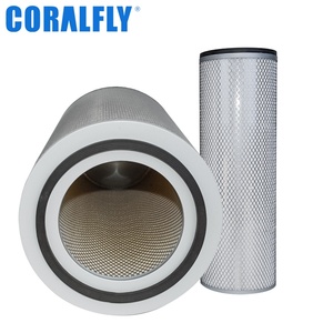 Filtro de Aire para Excavadora AF975M AF976 7Y1323 7Y1322 1142150580 1142150890 11L1-20031 11L1-2004 para Isuzu Volvo - Product Image 1