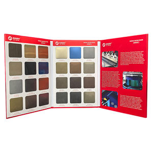 <span class=keywords><strong>Livre</strong></span> d'échantillons de couleurs de matériaux en acier inoxydable personnalisé - Product Image 4