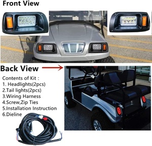 Kits de phares et de feux arrière LED OVOVS Club Car <span class=keywords><strong>DS</strong></span> pour voiturettes de golf Club Car <span class=keywords><strong>DS</strong></span> à essence et électriques 1993 et plus - Product Image 6
