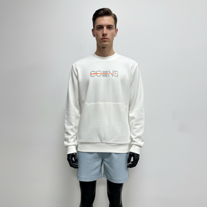 เสื้อสเวตเชิ้ตผ้าฟลีซเนื้อหนา พิมพ์ลายสกรีน 100% ผ้าฝ้าย ทรงหลวม ไซส์ใหญ่ สำหรับผู้ชาย ฤดูใบไม้ร่วง เป็นมิตรต่อสิ่งแวดล้อม - Product Image 1